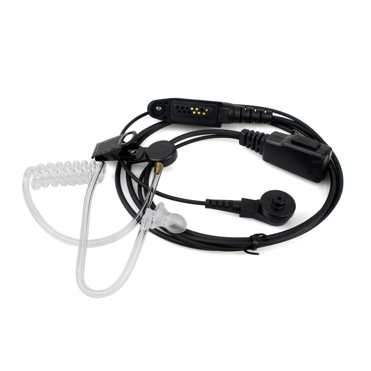 Covert Acoustic Tube Earpiece Earphone for Motorola GP328Plus GP329Plus GP338Plus Walkie Talkie